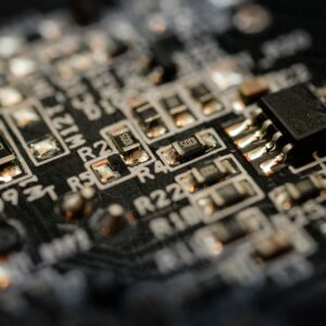 Close-up of technology