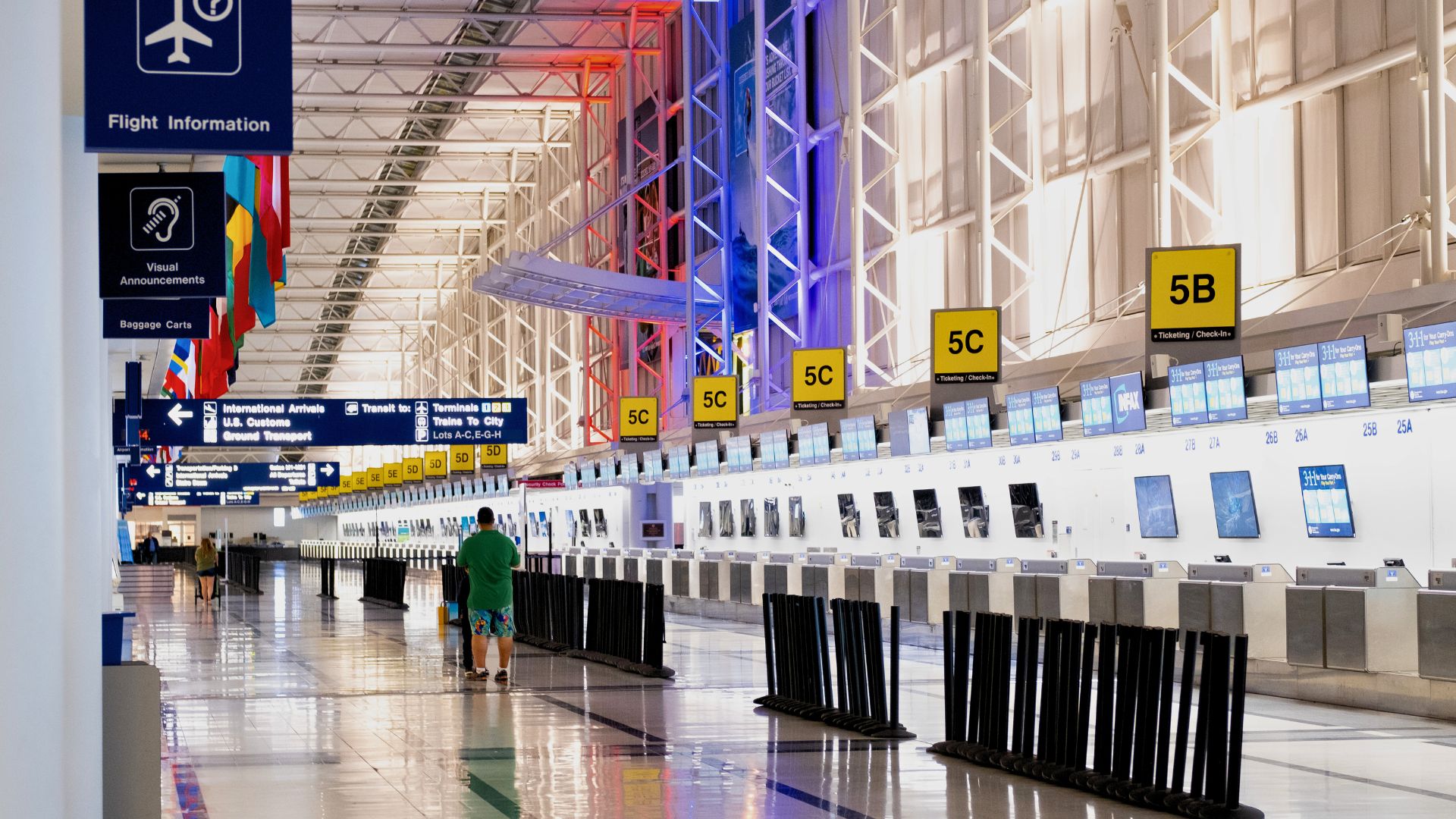 An airport