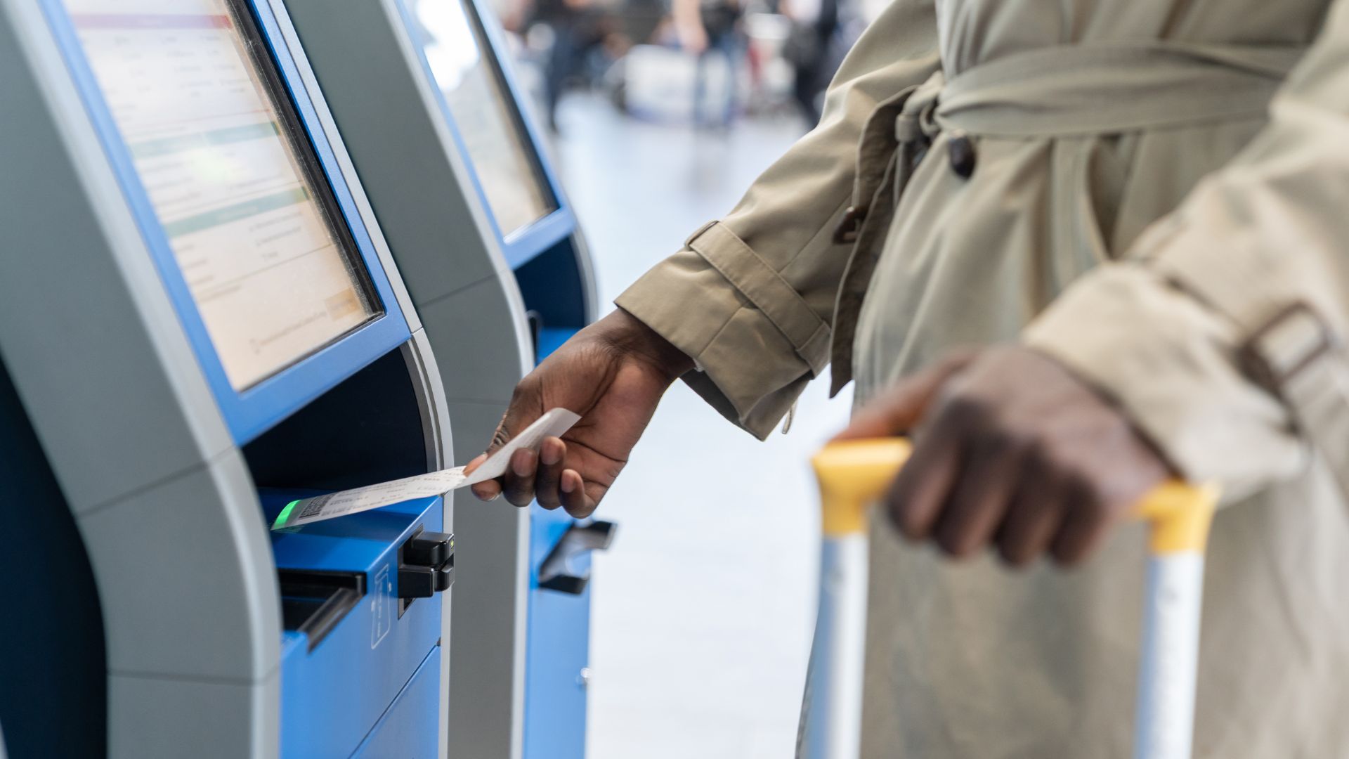 Airport kiosk